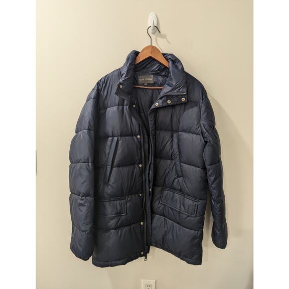 Slate & Stone Navy Ripstop Down Jacket - Picture 2 of 7